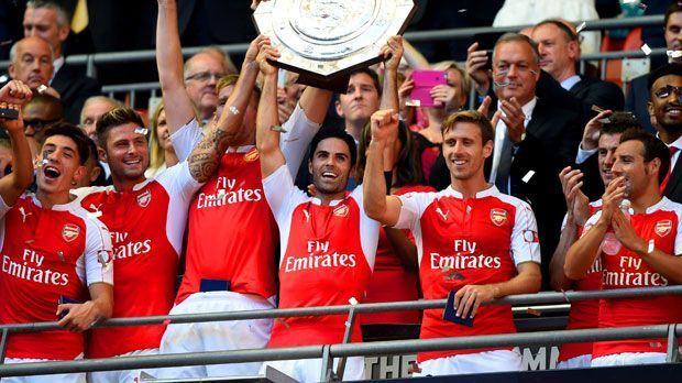 
                <strong>FC Arsenal</strong><br>
                Die Deutschen Mesut Özil und Per Mertesacker sind mit dem FC Arsenal ebenfalls im Aufwind. Der FA-Cup-Sieger ist das zweitbeste englische Team im Ranking. 
              