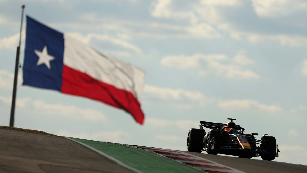 Schon wieder obenauf: Max Verstappen in Texas