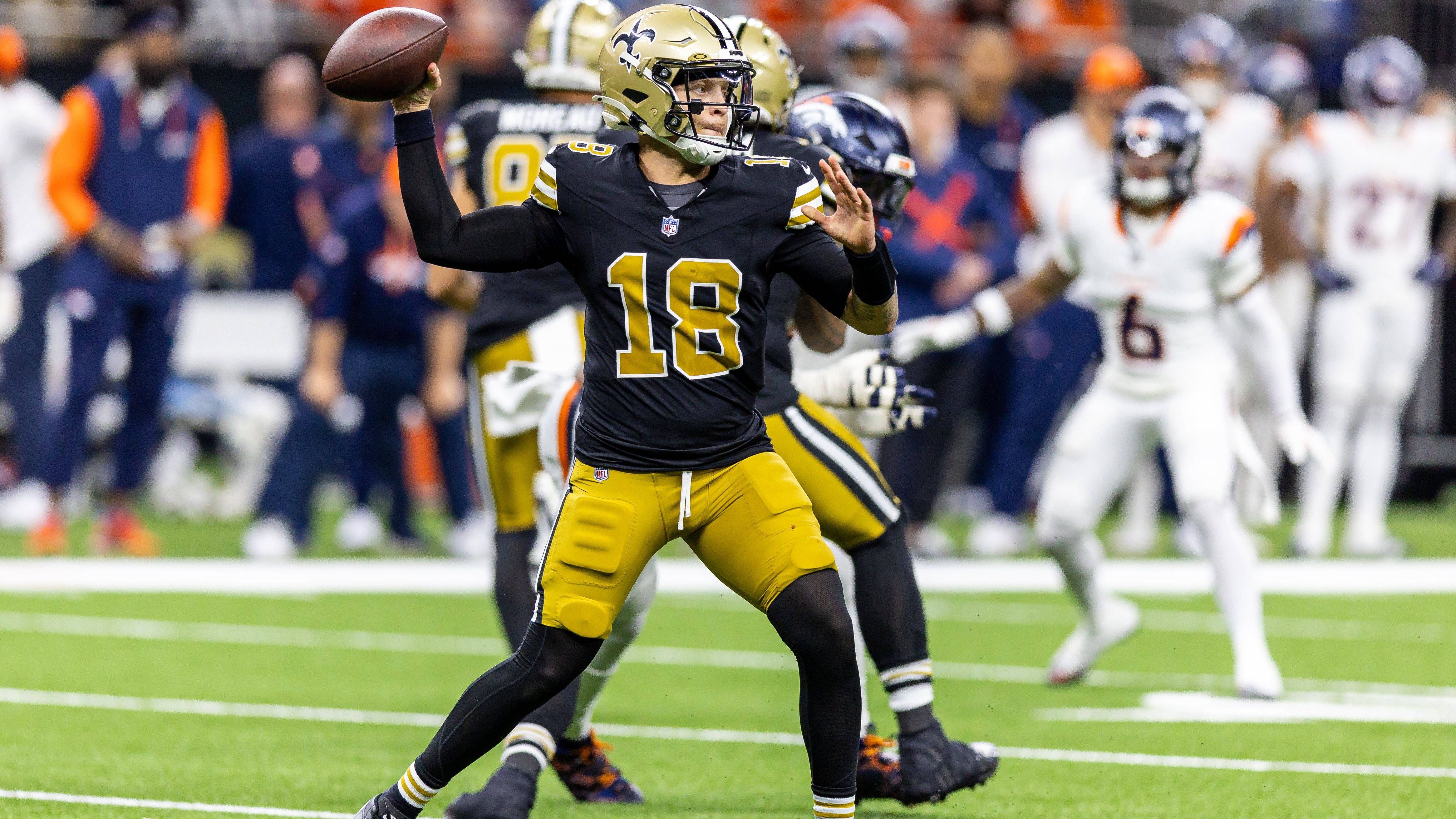 <strong>New Orleans Saints</strong><br>Angstgegner: Denver Broncos<br>Bilanz: 3-10<br>Winning Percentage: 0,231
