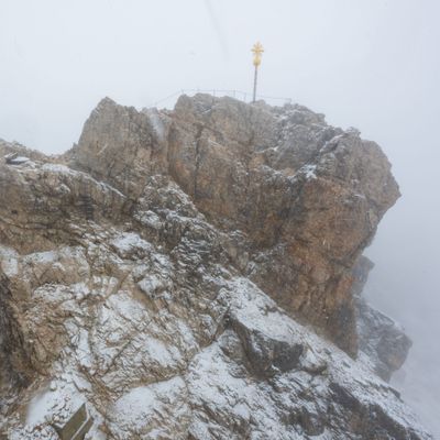 Zwei Bergsteiger von der Zugspitze gerettet