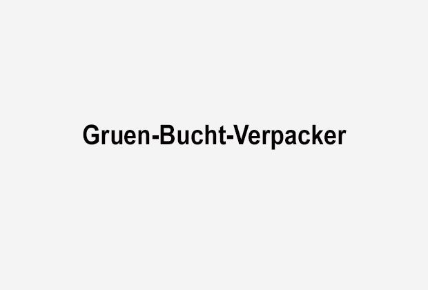 
                <strong>Gruen-Bucht-Verpacker</strong><br>
                
              