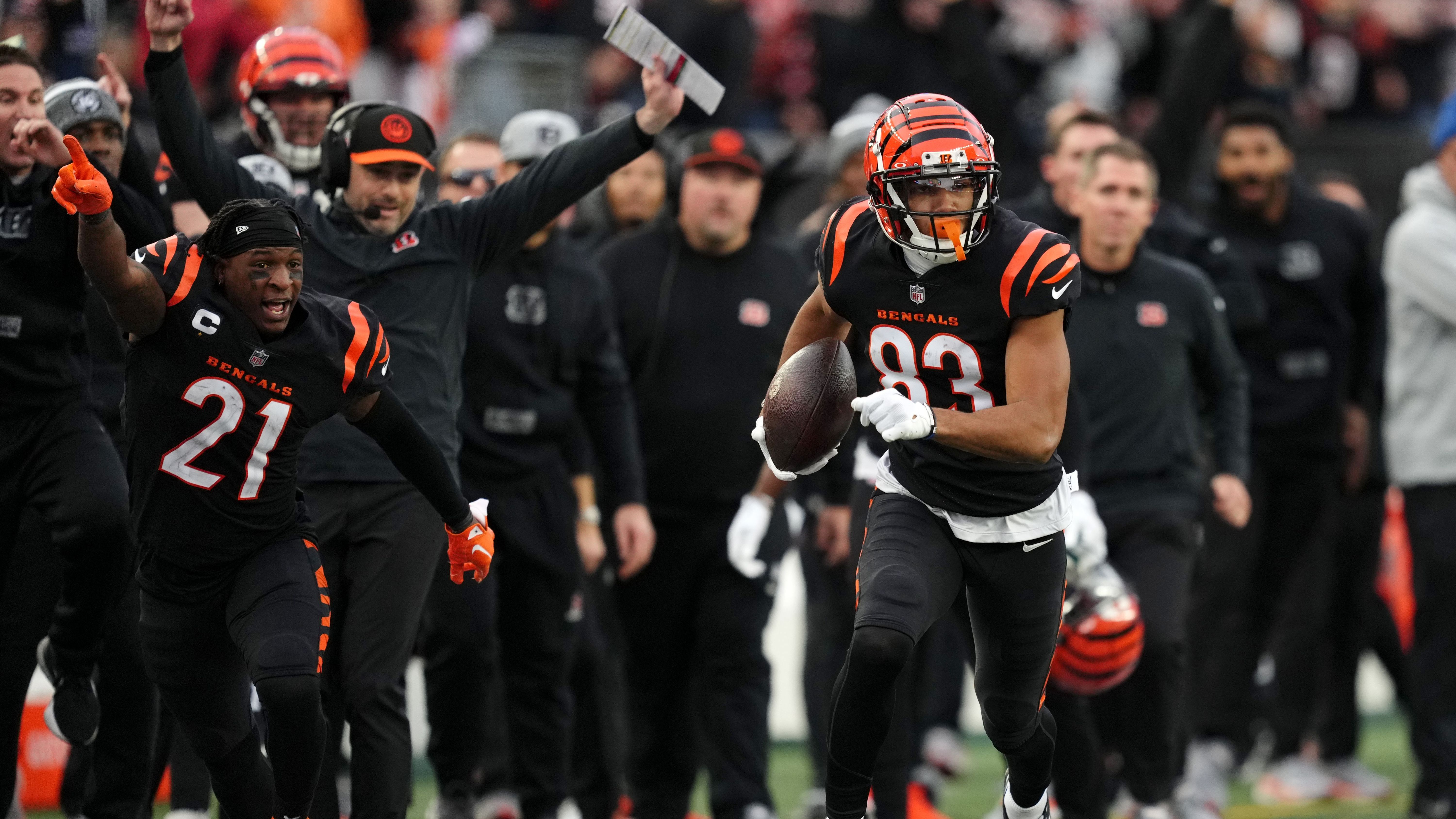 <strong>Platz 25: Cincinnati Bengals (in der NFL seit 1968)</strong><br>Spiele: 870<br>Siege: 394<br>Niederlagen: 471 <br>Unentschieden: 5 <br>Siegquote: 45,6 Prozent