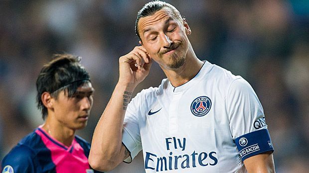 
                <strong>Zlatan Ibrahimovic (Paris St. Germain)</strong><br>
                Zlatan Ibrahimovic (Paris St. Germain): And last but not least... Wer sich selbst als Gott betitelt und für den zweitgrößten Sportler nach Muhammad Ali hält, muss sich natürlich auch selbst nominieren. Zwar ist Ibrahimovic der einzige Nicht-Weltfußballer in diesem Dream-Team, doch Titel hat der 34-Jährige in Turin, Mailand, Barcelona und Paris schon allerhand gewonnen. Nur international will es - abgesehen von der Klub-WM 2009 - nicht so recht klappen.
              
