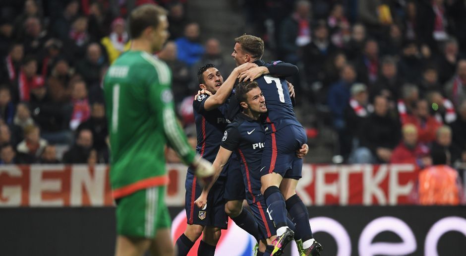 
                <strong>FC Bayern - Atletico Madrid</strong><br>
                Es war ein nimmermüder Kampf des FC Bayern - aber es hat nicht sollen sein. Trotz des 2:1-Siegs im Rückspiel ist für den deutschen Rekordmeister im Champions-League-Halbfinale gegen Atletico Madrid Schluss. Aber wie haben sich die Bayern-Spieler geschlagen? Die ran.de-Einzelkritik.
              