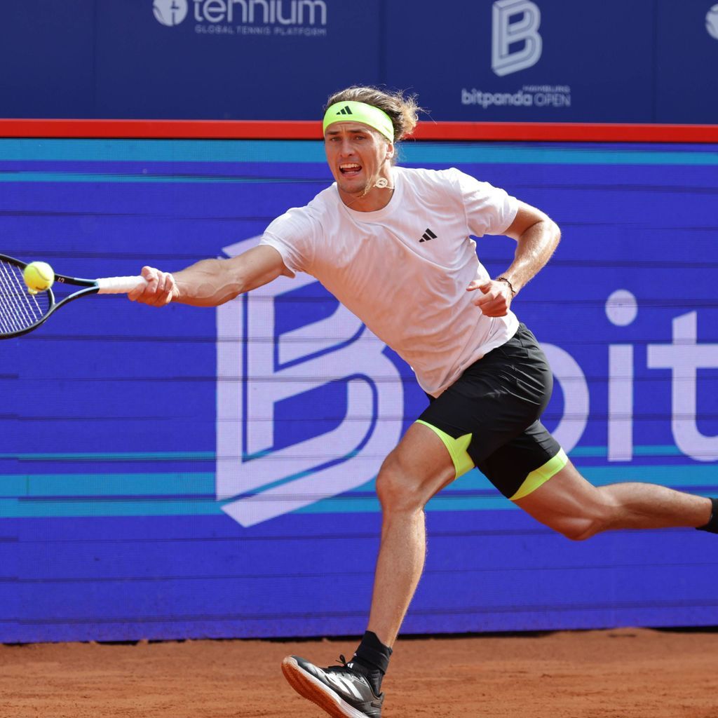 Alexander Zverev gegen Alexandre Muller: Das Achtelfinale des ATP-Turniers in Hamburg streamen