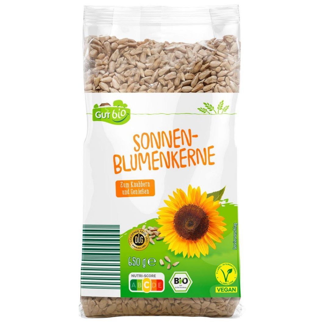 Der Hersteller Estyria Naturprodukte GmbH ruft vorsorglich "Gut Bio Sonnenblumenkerne, 650 g“ von Aldi zurück, da bei Eigenuntersuchungen Salmonellen positiv nachgewiesen wurden.