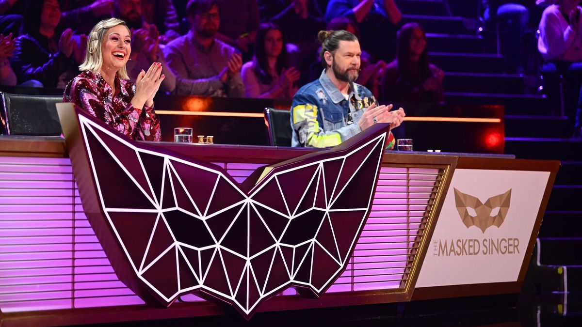 Ruth Moschner und Rea Garvey sind das Rateteam von "The Masked Singer" 2023