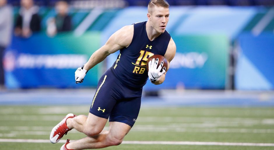 
                <strong>No. 8 Pick: Christian McCaffrey</strong><br>
                Running Back - Carolina Panthers
              