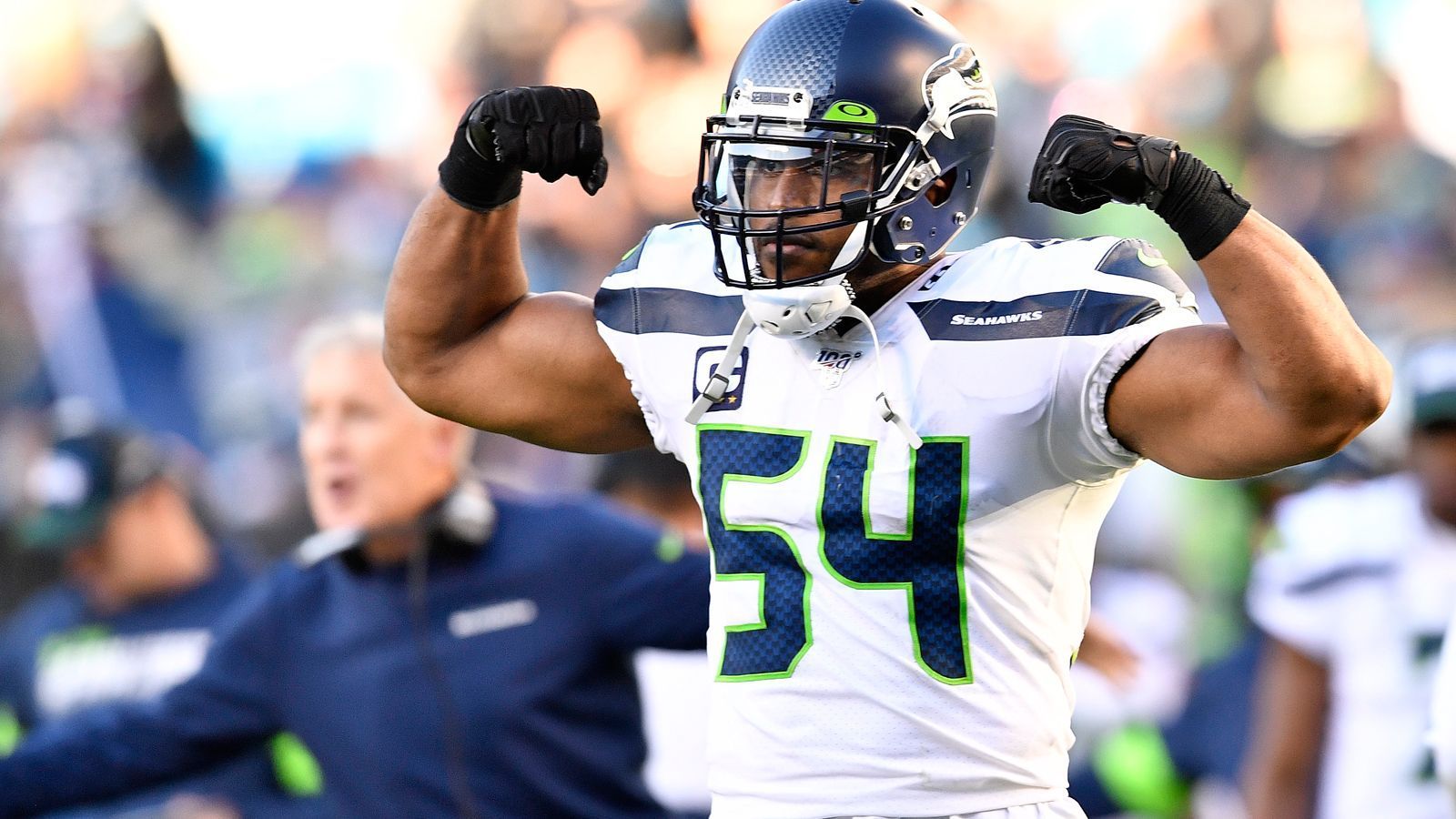 
                <strong>Linebacker</strong><br>
                Bobby Wagner (Seattle Seahawks), 32 Stimmen2nd Team: Luke Kuechly (Carolina Panthers), 17 Stimmen
              