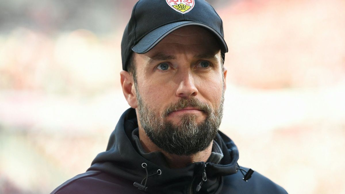 Stuttgarts Trainer Sebastian Hoeneß