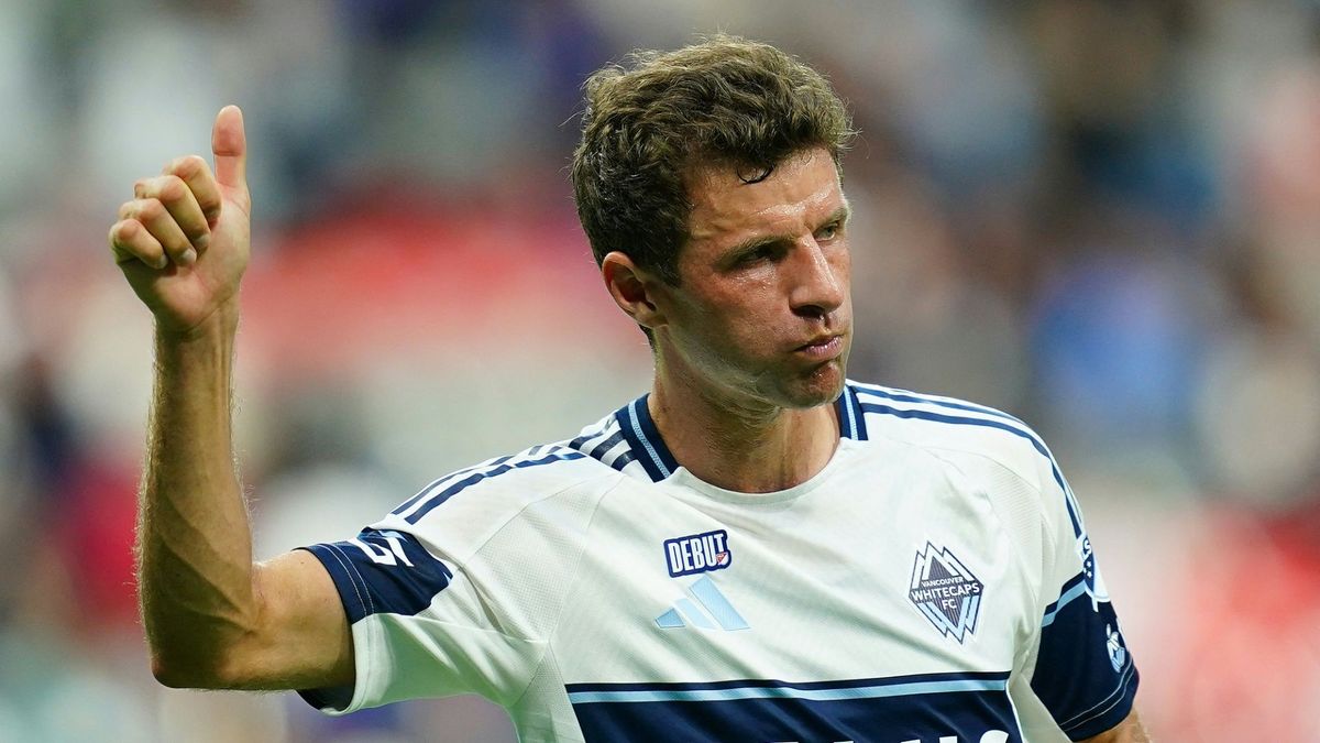 Daumen hoch bei Thomas Müller