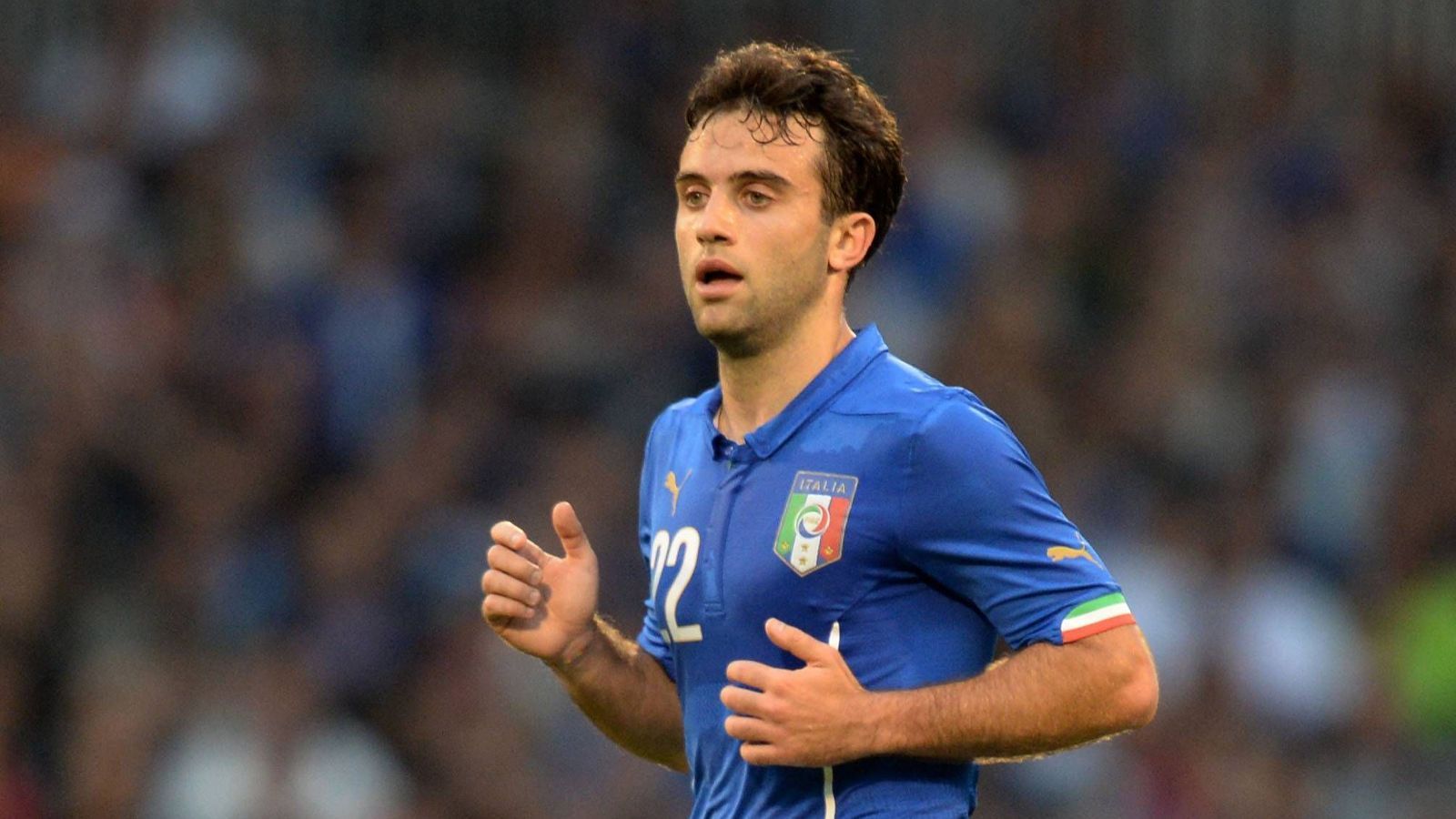 
                <strong>Giuseppe Rossi (Italien)</strong><br>
                Giuseppe Rossi - USA: Der langjährige Stürmer von Florenz könnte heute auch für die USA spielen. Immerhin wurde der 31Jahre alte Rossi in Teaneck/New York geboren. Auf 30 Länderspiele für Italien hat er es gebracht.
              