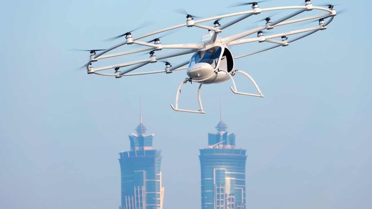 Autonome Taxidrohne Volocopter Nikolay Kazakov Volocopter Vc 200