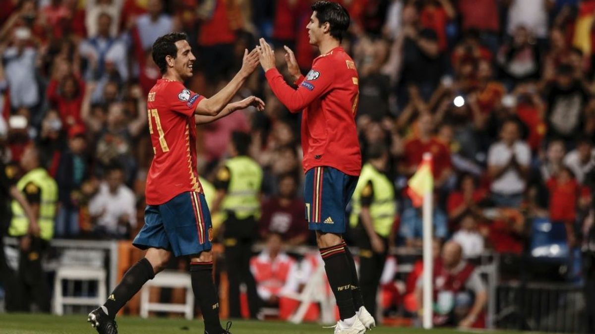 Spanien sicherte gegen Schweden das EM-Ticket