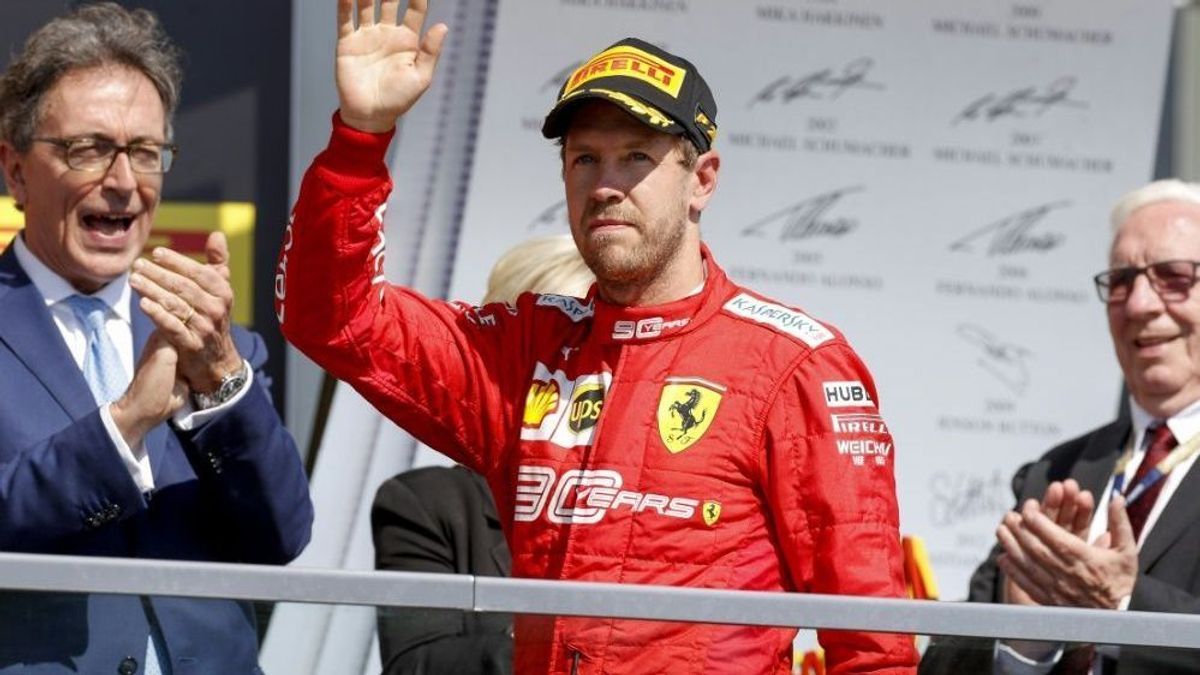 Wegen einer Strafe nur auf Platz zwei in Kanada: Vettel