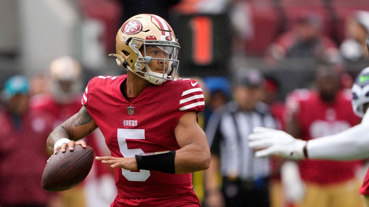 San Francisco 49ers-Quarterback Trey Lance nach Verletzung vor Saisonaus