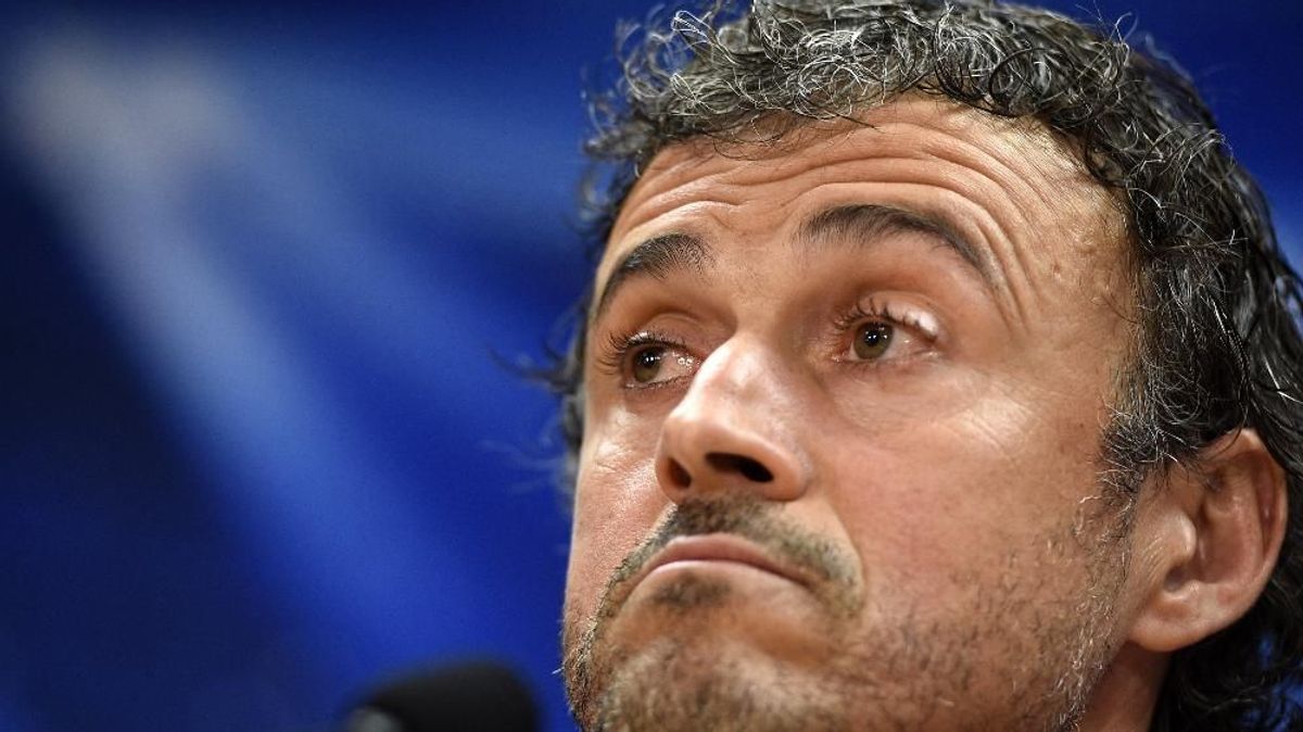 Luis Enrique freut sich auf das Duell mit Bayern München