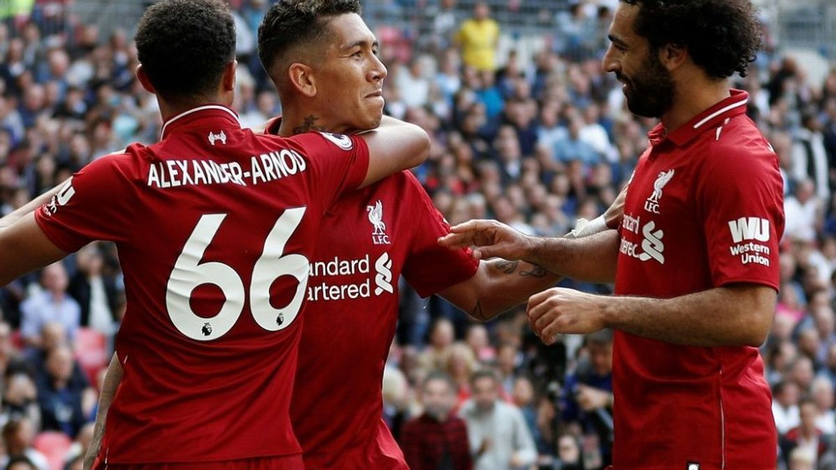 Roberto Firmino erzielt das 2:0 für die Reds