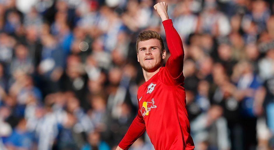 
                <strong>Platz 1: Timo Werner (RB Leipzig)</strong><br>
                Platz 1: Timo Werner (21 Jahre, RB Leipzig) - 21 Tore in 31 Ligaspielen (Deutschland)
              