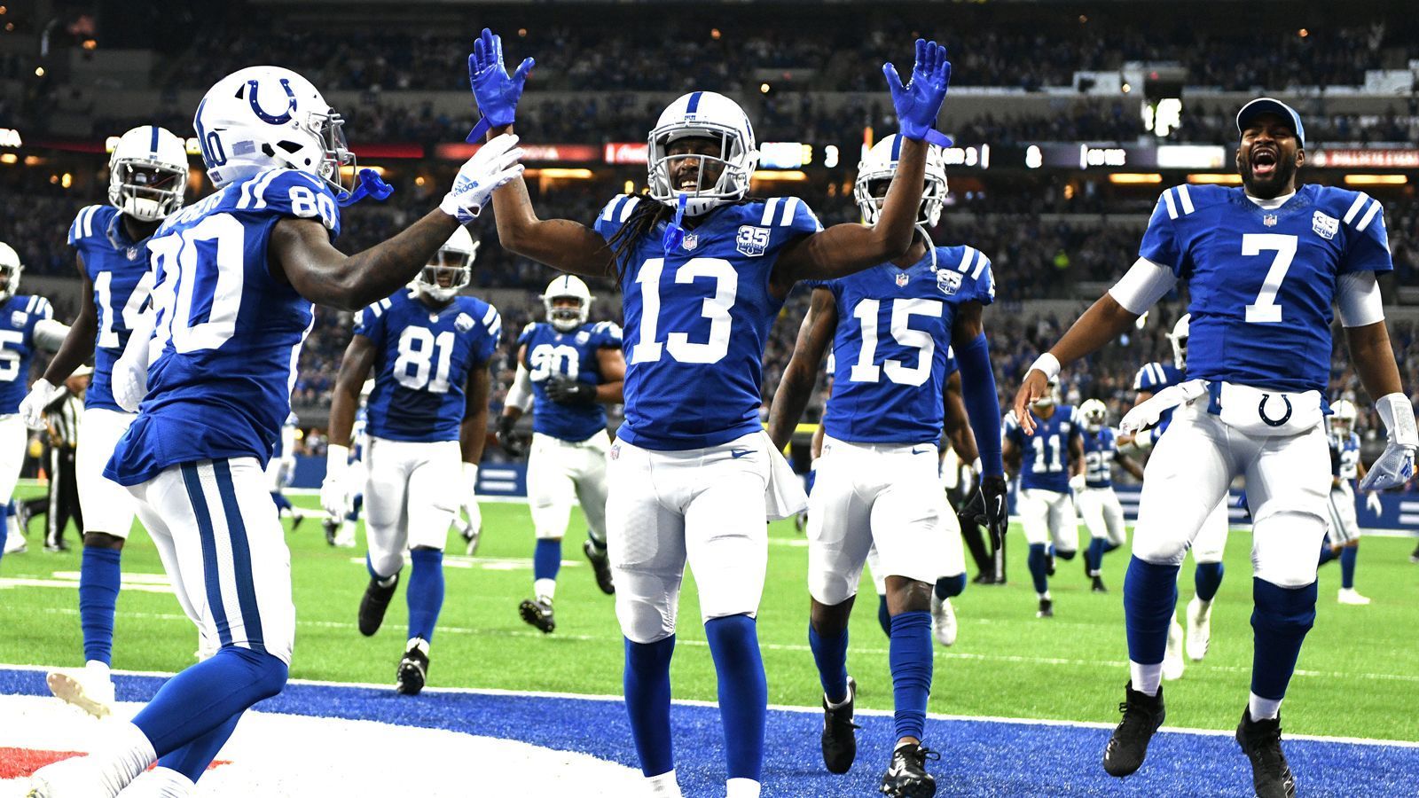 
                <strong>Platz 15: Indianapolis Colts</strong><br>
                Pro-Bowl-Selections insgesamt: 
              
