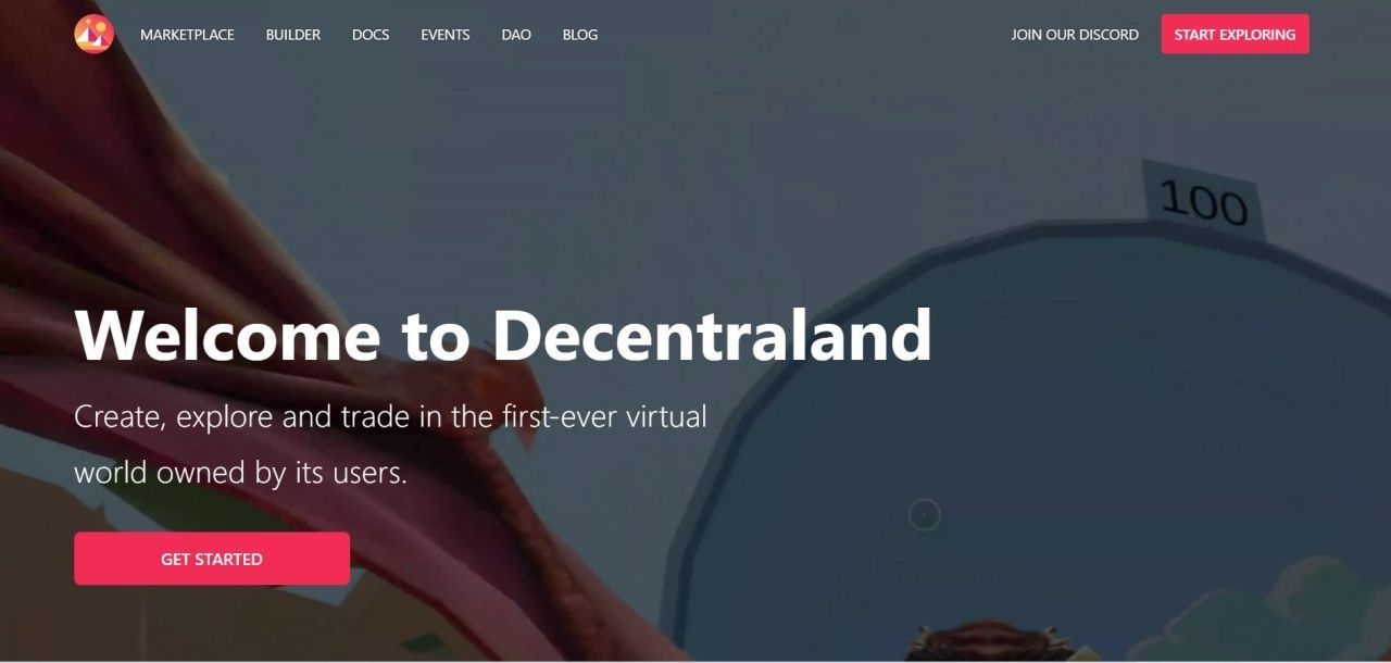 In der virtuellen Welt von Decentraland kannst du Grundstücke und Gebäude kaufen, besitzen und anbieten. In Decentraland finden Musikfestivals statt, das Auktionshaus Sotheby's hat einen Ableger dort und Barbados will eine virtuelle Botschaft errichten.