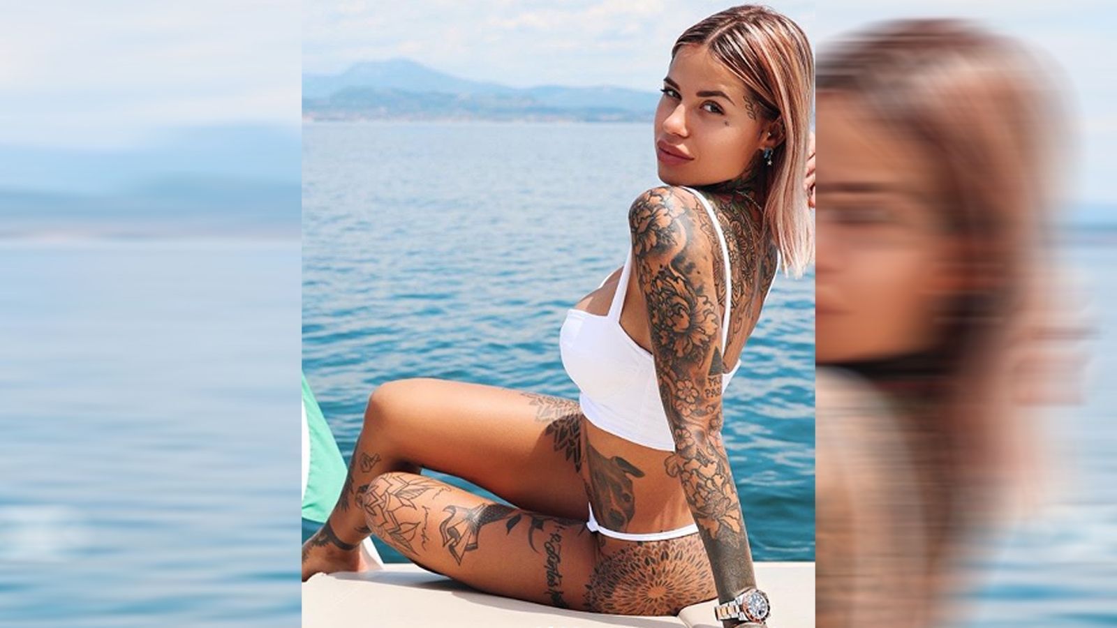 
                <strong>Zoe Cristofoli</strong><br>
                Ein großes Geheimnis um ihren Flirt machen das Tattoo-Model und der Fußball-Star ohnehin nicht wirklich. Auf Instagram kommentierte Hernandez zahlreiche, heiße Schnappschüsse von Zoe Cristofoli mit recht eindeutigen Liebes-Emojis.
              