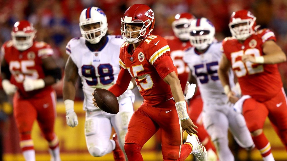 Bills vs. Chiefs mit Mahomes