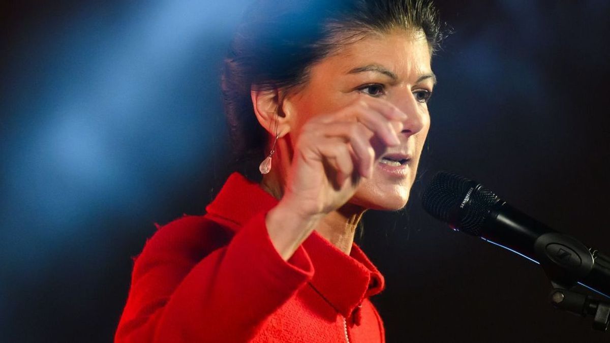 Sahra Wagenknecht pocht auf ARD-Wahlarena