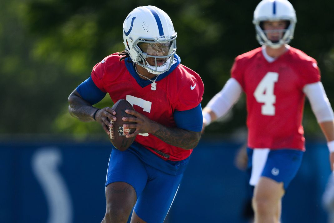 Wurde im Draft 2023 an 4. Stelle von den Indianapolis Colts ausgewählt: Quarterback Anthony Richardson.