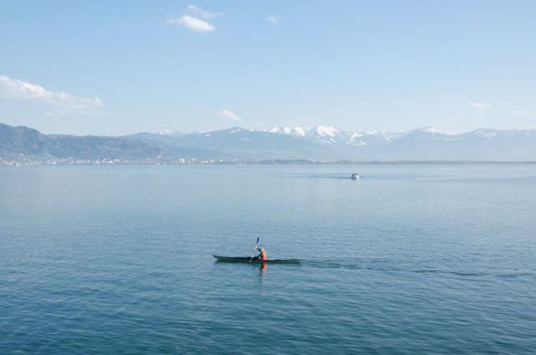 Der Bodensee ist der größte See Deutschlands.