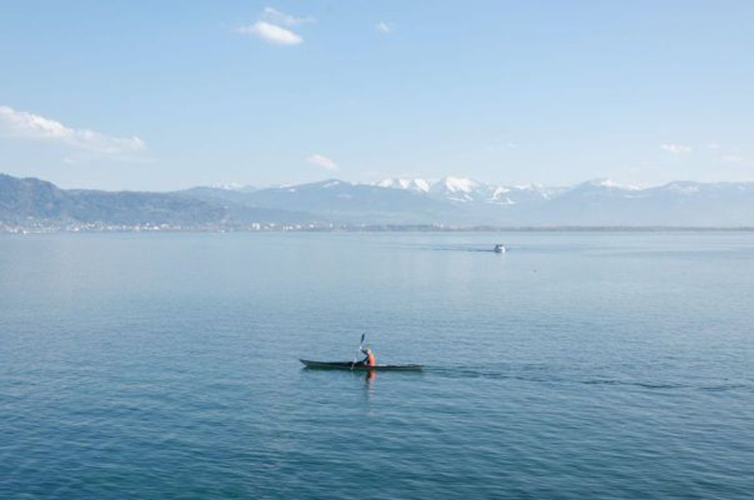 Der Bodensee ist der größte See Deutschlands.