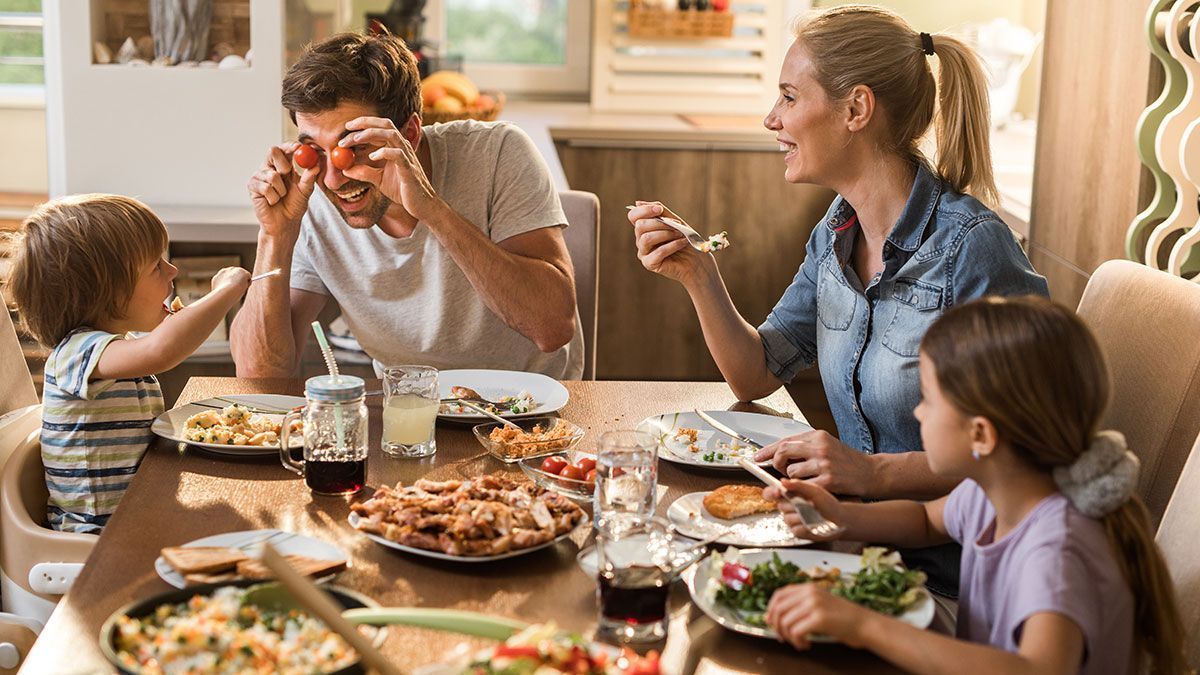 Abendessen für die ganze Familie