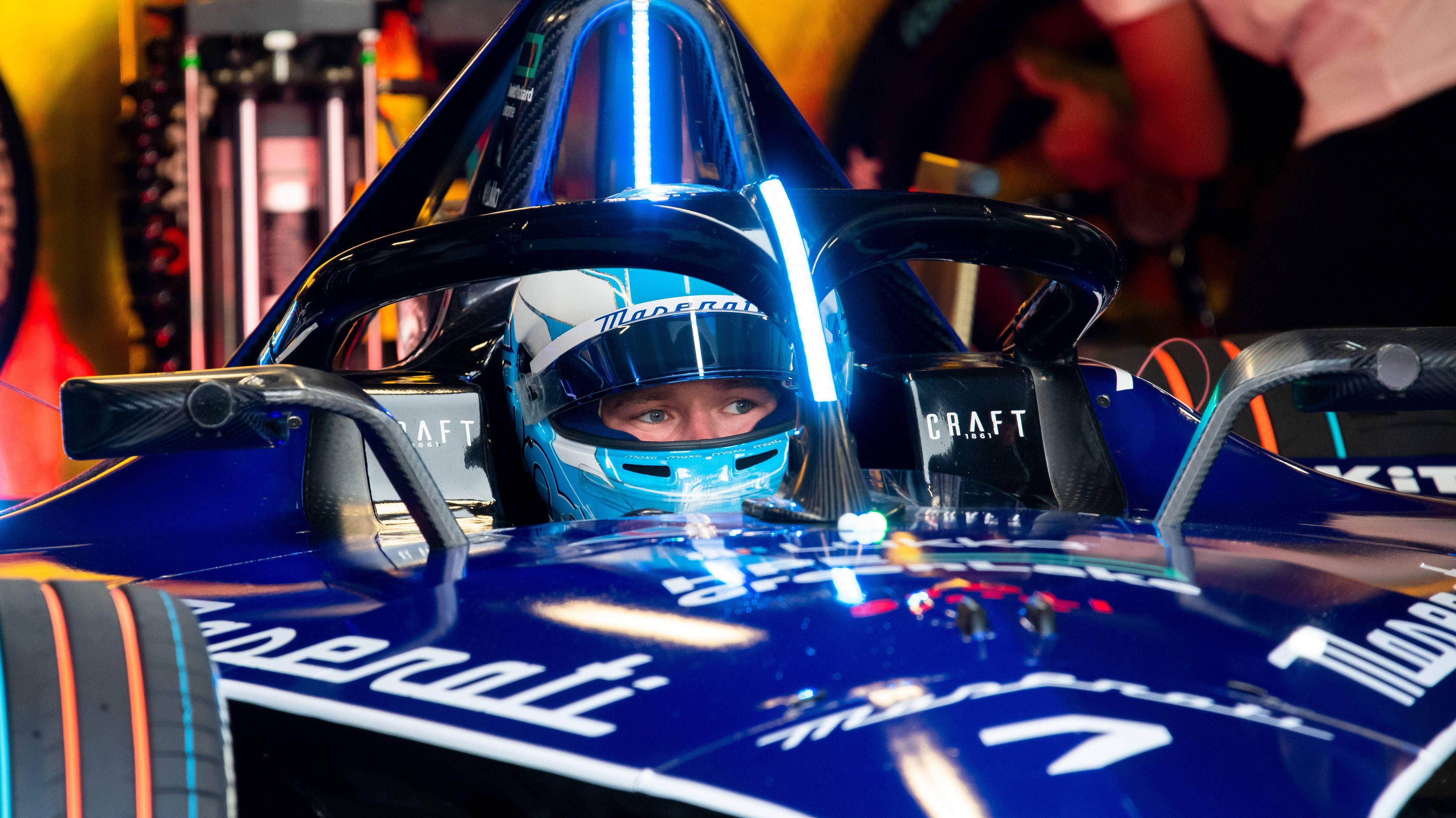 <strong>Maximilian Günther (Maserati MSG)</strong><br>Der Deutsche Maximilian Günther sitzt erneut im Maserati-Cockpit. Er startet 2024 in seine bereits fünfte Formel-E-Saison.