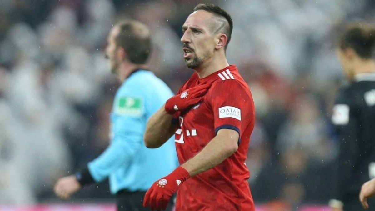Franck Ribery sorgt auf Instagram für einen Fauxpas
