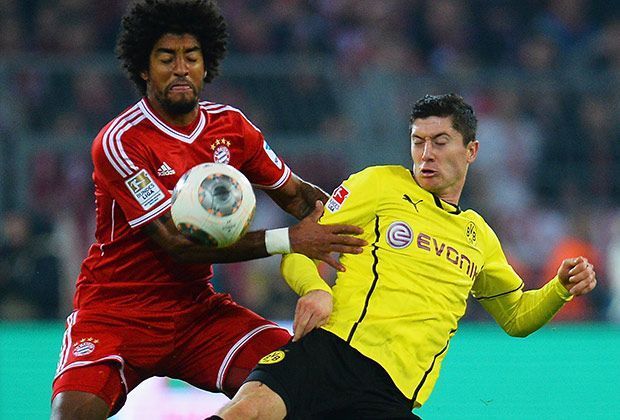 
                <strong>Spiel zwölf</strong><br>
                Im November 2013 gab es dafür eine empfindliche Pleite. Obwohl die Borussia nicht chancenlos war, verlor man vor heimischer Kulisse 0:3 und musste mit ansehen, wie die Bayern in der Liga davonzogen.
              