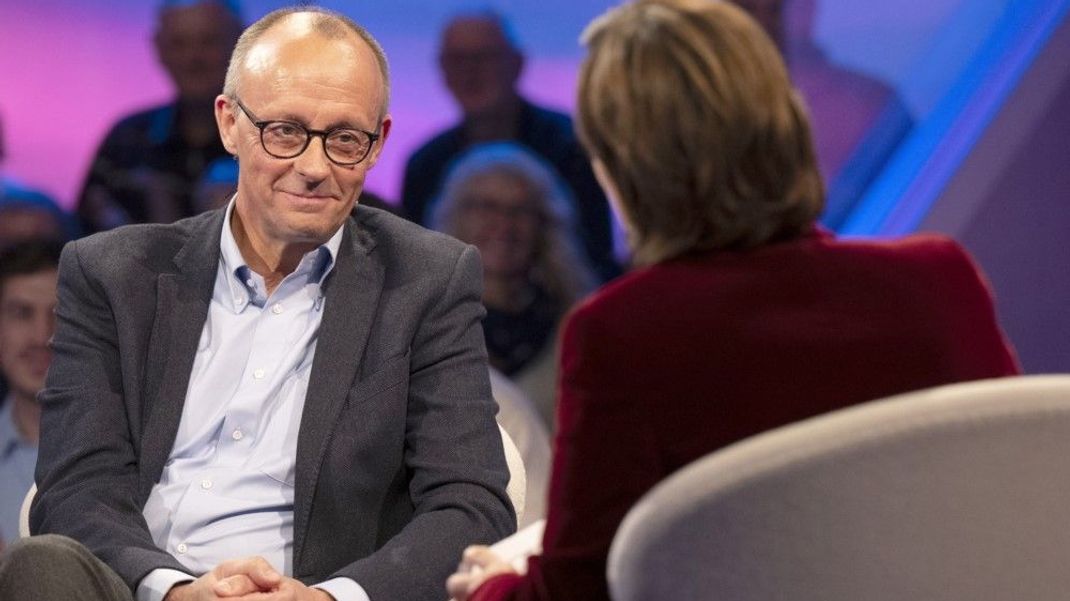 CDU-Chef Friedrich Merz war am Dienstag zu Gast bei "Maischberger".