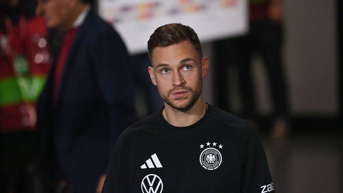 14.11.2025, xjrdrx, Fussball, WM-Qualifikation 2026 Luxemburg - Deutschland emspor, v.l. Joshua Kimmich (Deutschland) (DFL DFB REGULATIONS PROHIBIT ANY USE OF PHOTOGRAPHS as IMAGE SEQUENCES and or ...