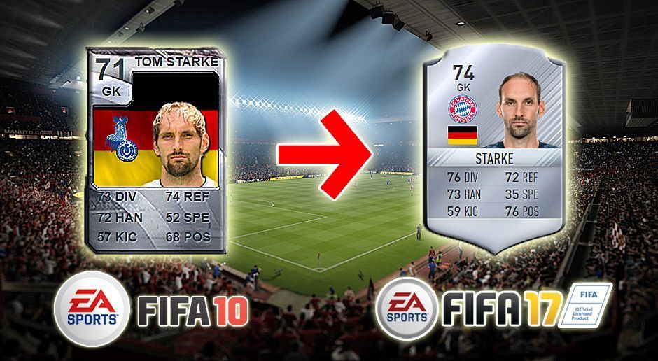 
                <strong>Tom Starke (FIFA 10 - FIFA 17)</strong><br>
                Tom Starke (FIFA 10 - FIFA 17).
              