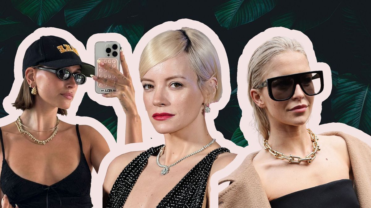 Trendfrisur Herbst 2023: Hailey Bieber, Lily Allen und Caro Daur tragen den Gelly Bob