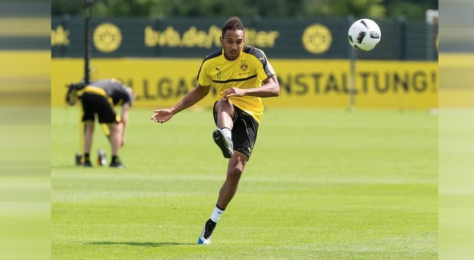 
                <strong>Borussia Dortmund</strong><br>
                BVB-Trainer Thomas Tuchel holte sein Team am 4. Juli für die erste Trainingseinheit zusammen. Während Henrikh Mkhitaryan bei seinem neuen Klub Manchester United vorgestellt wurde, stand Pierre-Emerick Aubameyang wieder im schwarz-gelben Dress auf dem Platz.
              