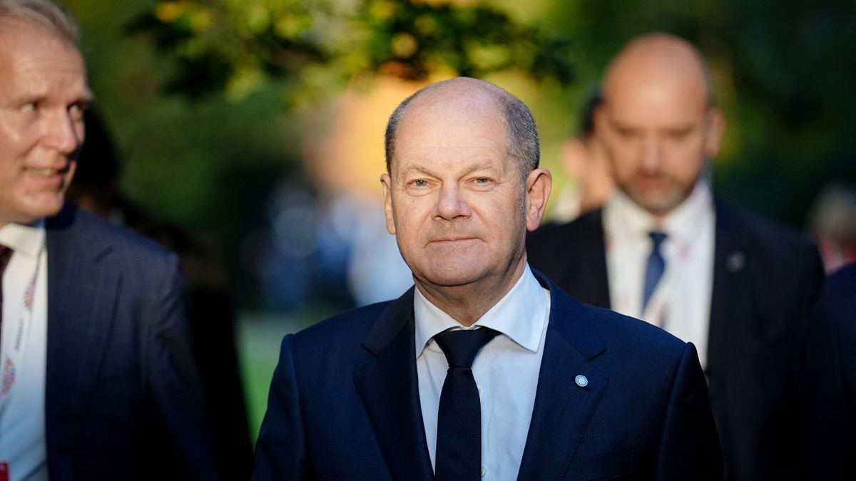 Wahlkampfendspurt mit Kanzler Scholz in Niedersachsen