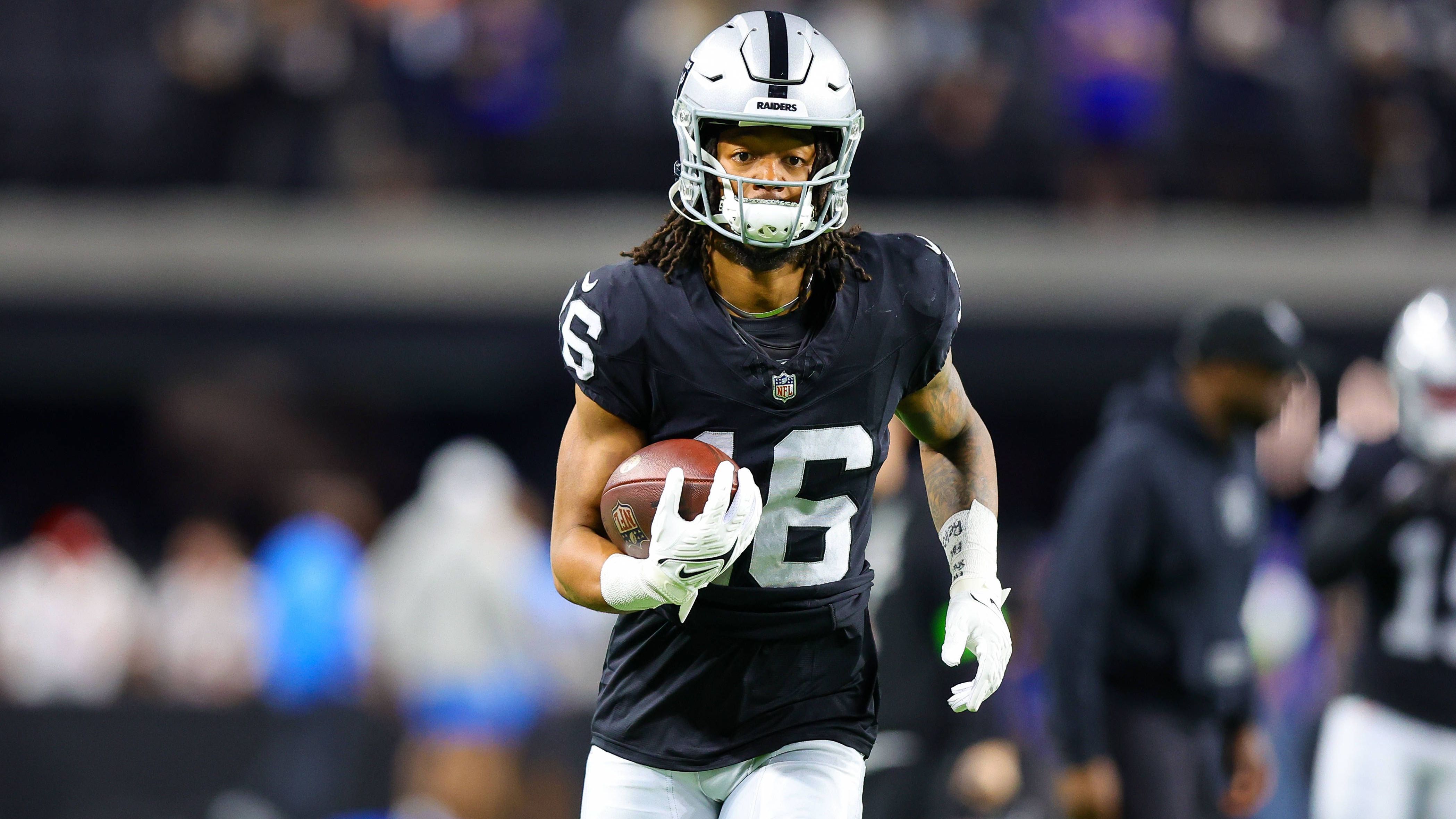 <strong>Jakobi Meyers (Las Vegas Raiders)</strong><br>Position: Wide Receiver<br>Jahr: 2023<br>Gegner: Los Angeles Chargers