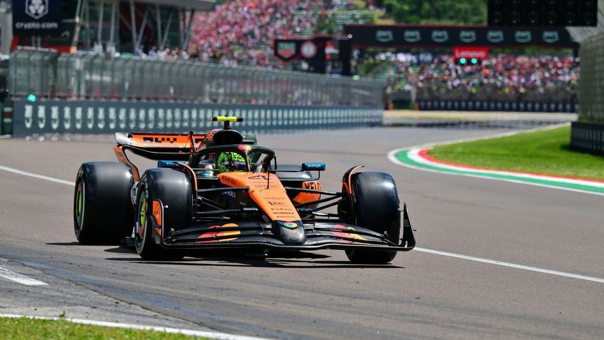 Diesmal nicht zu schlagen: Lando Norris im McLaren