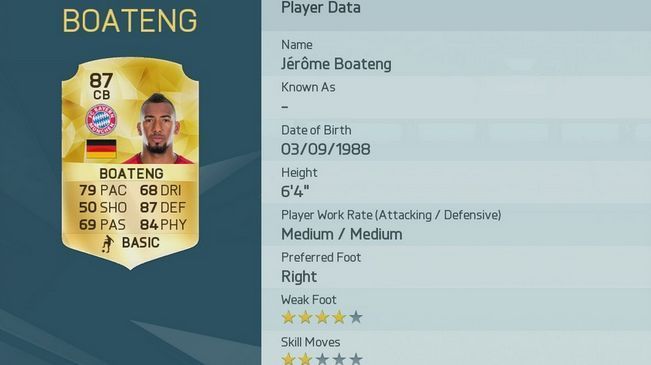 
                <strong>Jerome Boateng</strong><br>
                Abwehr: Jerome Boateng
              
