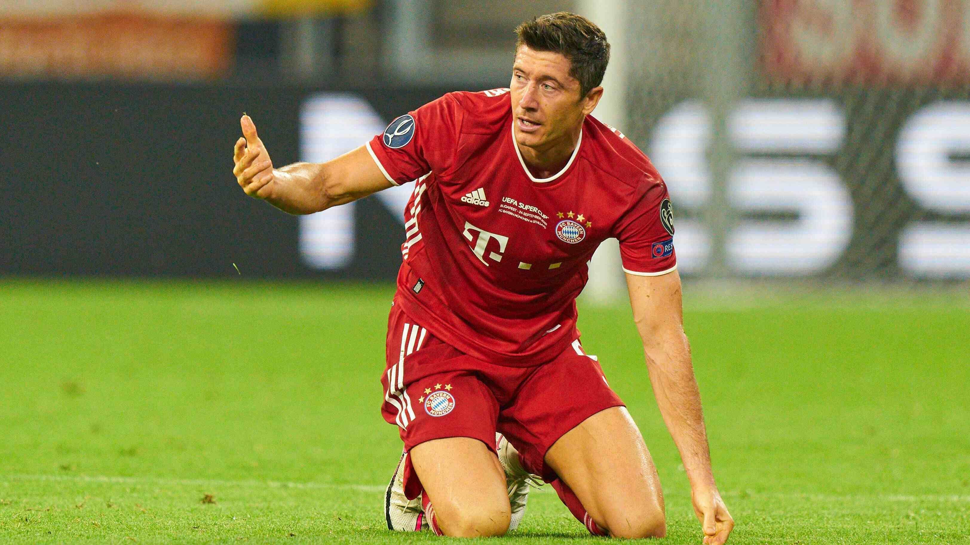 
                <strong>Robert Lewandowski</strong><br>
                Der Pole bekommt nach den Belastungen der letzten Woche eine Pause, ehe er in der 57. Minute eingewechselt wird. Dass ihm eine echte Pause gut getan hätte, zeigt dann aber sein zahnloser Auftritt. ran.de-Note: 5
              