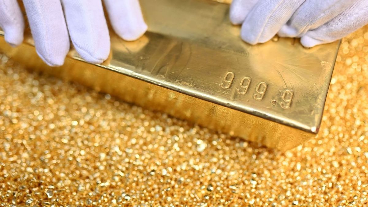 Goldproduktion in Pforzheim