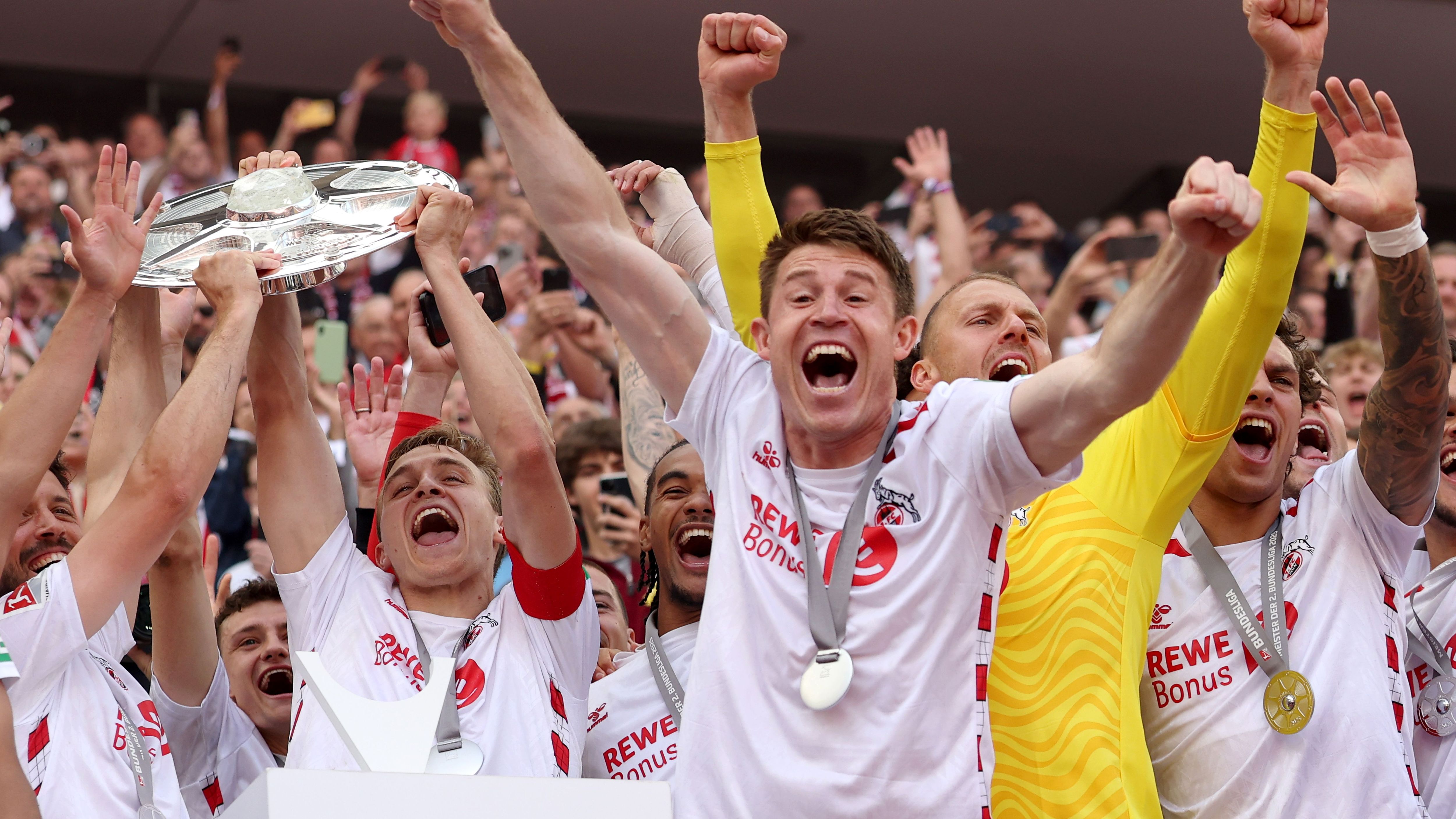 <strong>Platz 13: 1. FC Köln</strong><br>TV-Gelder 2025/26: 42.936.917 Euro