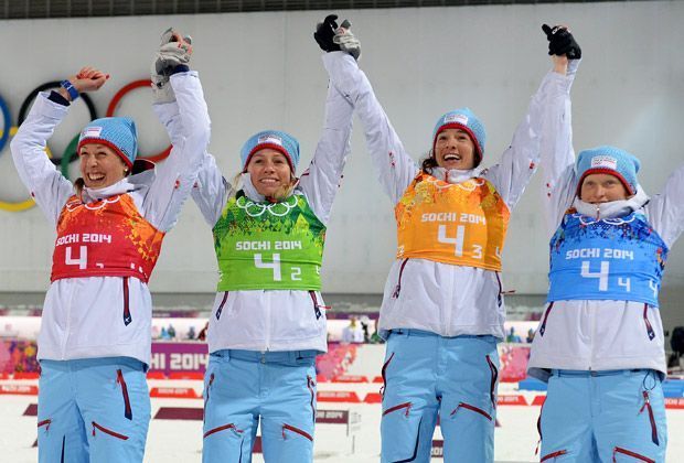 
                <strong>Biathlon, Damen-Staffel: Bronze - Norwegen</strong><br>
                Die Bronze-Medaille ging an die Norwegerinnen Fanny Horn, Tiril Eckhoff, Ann Kristin Flatland und Tora Berger.
              