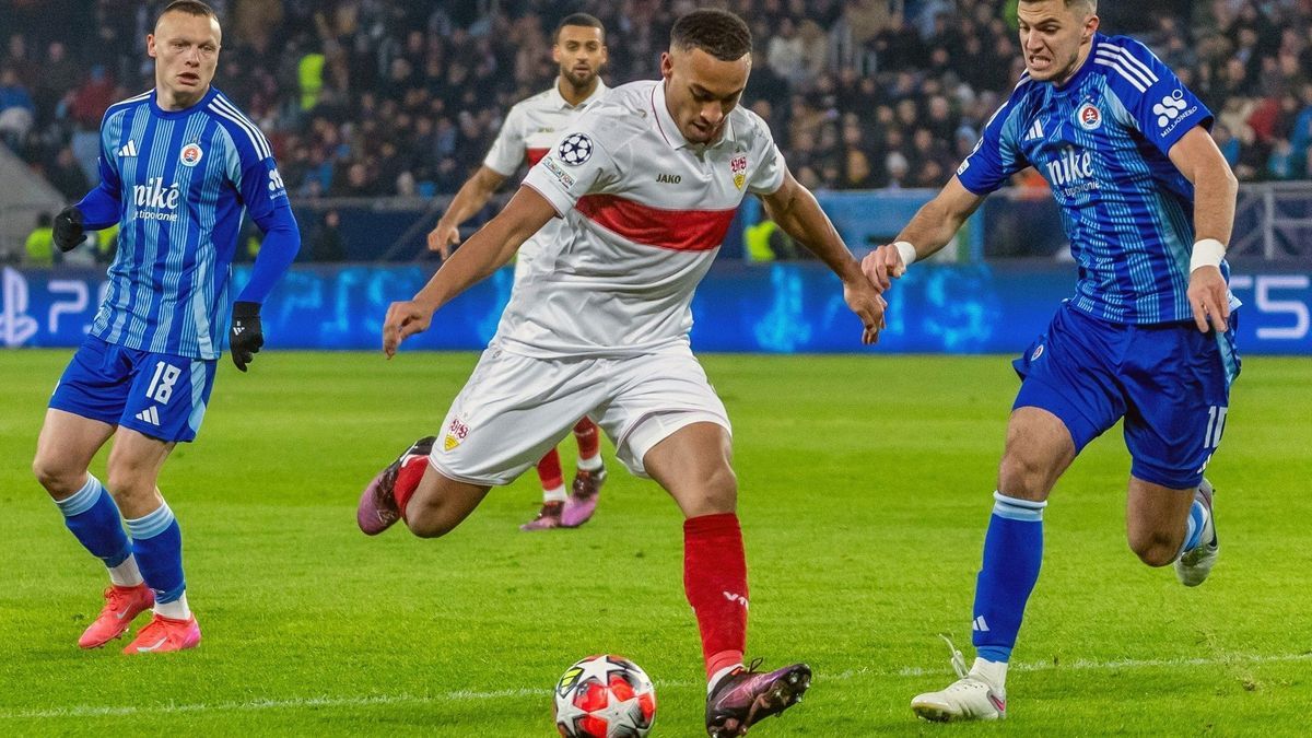 Matchwinner für den VfB: Jamie Leweling