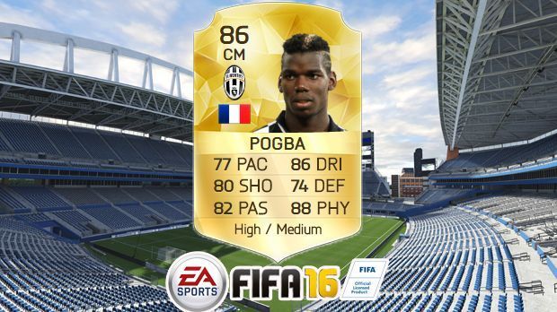 
                <strong>FIFA 16: Paul Pogba</strong><br>
                FIFA 16: Paul Pogba. Gesamt-Stärke: 86.
              